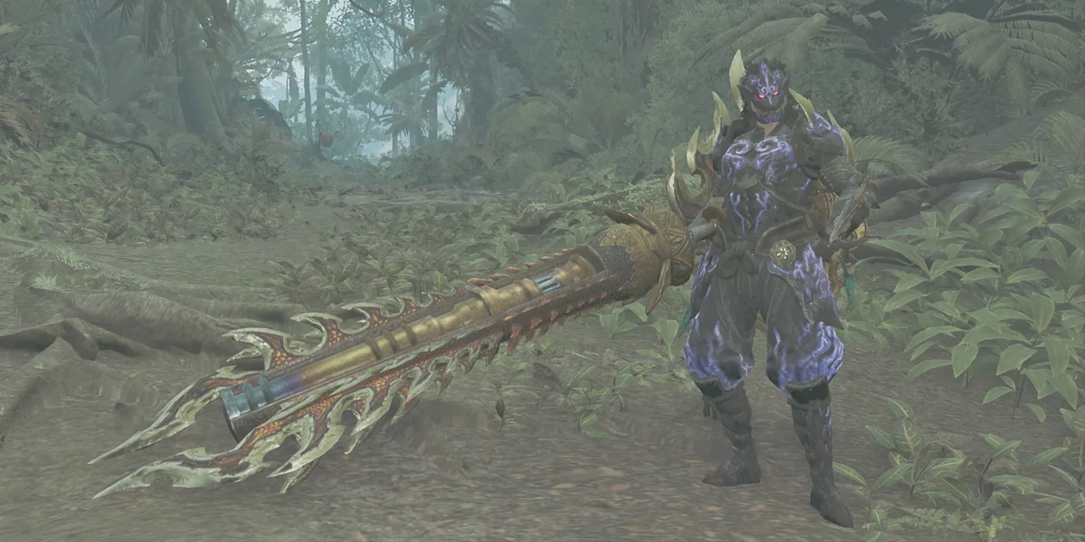 MH Wilds Ajarakan Gunlance with Odogaron set