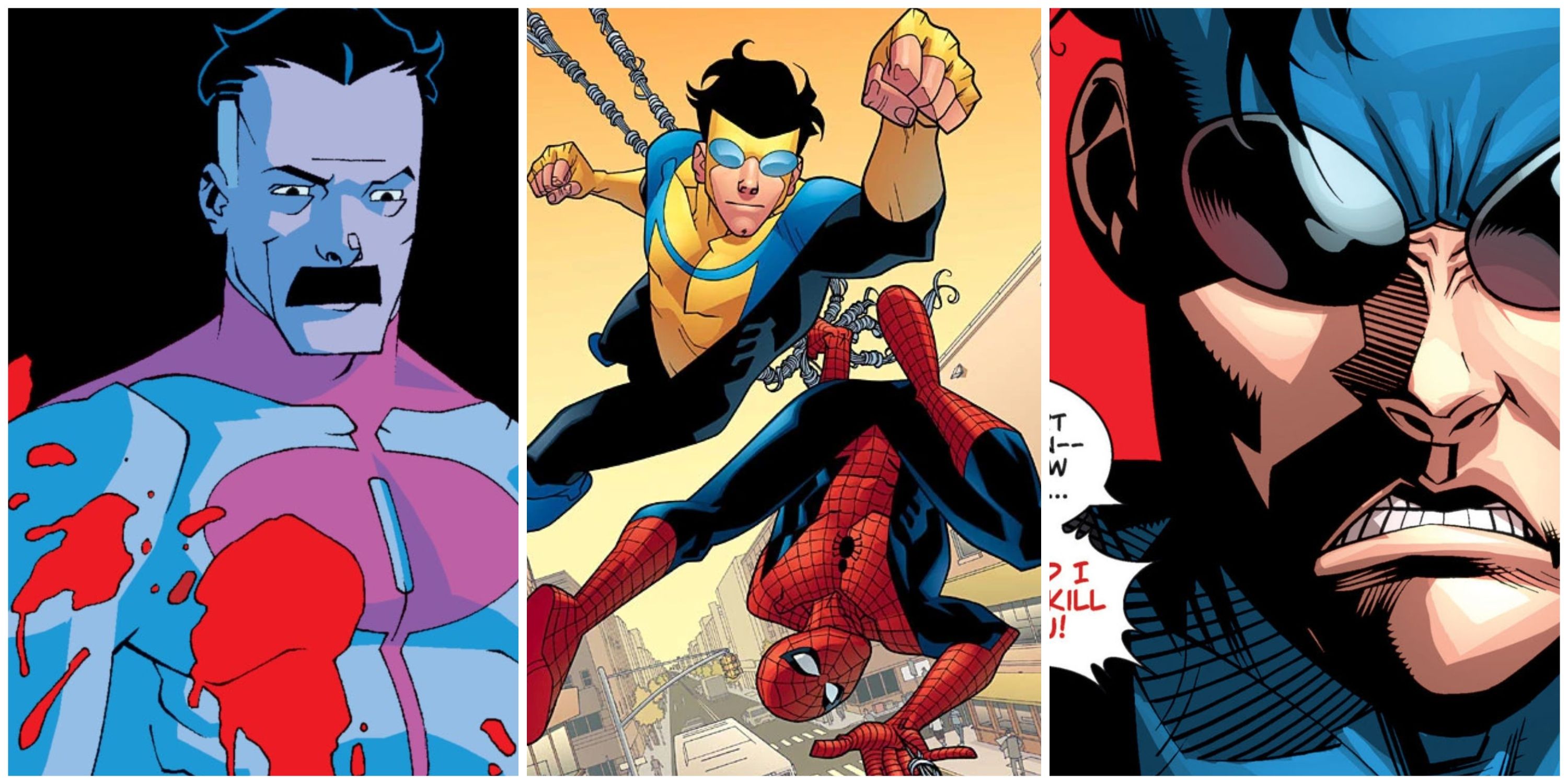 omni-man, invincible & spider-man