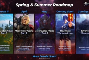 Blade & Soul NEO Roadmap for Spring and Summer