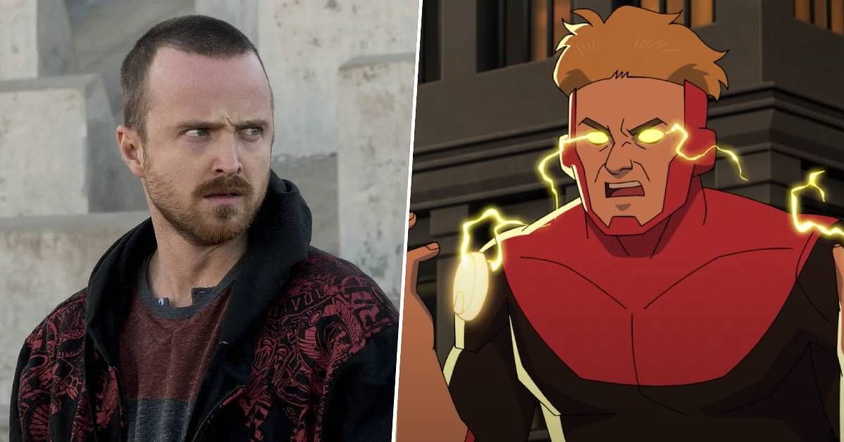 Breaking Bad star Aaron Paul has perfect response to being cast as Invincible's Powerplex: "Just another role being traumatized"