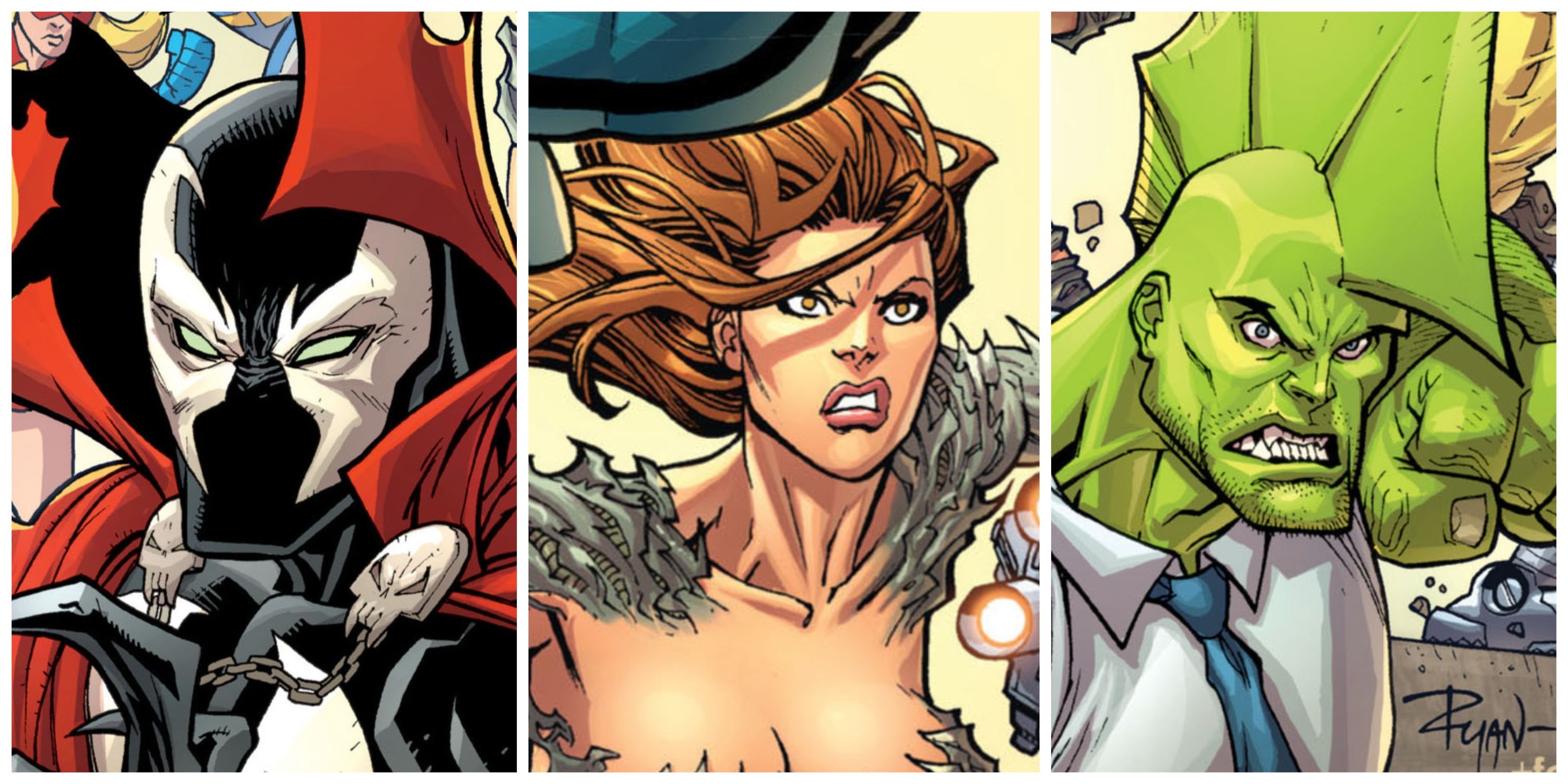 spawn, witchblade, savage dragon