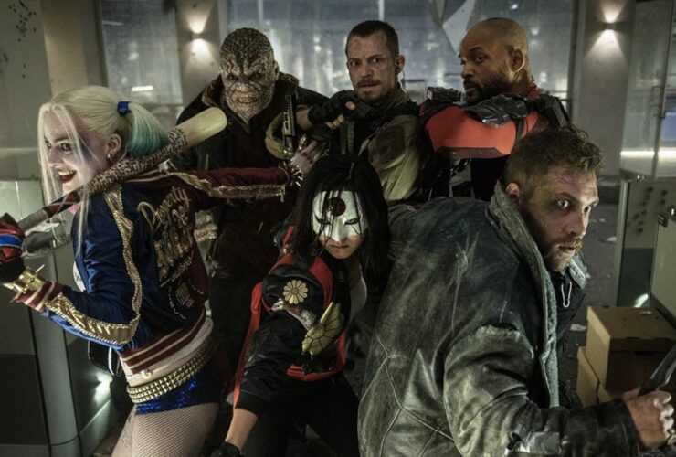 The cast of Suicide Squad (2016)
