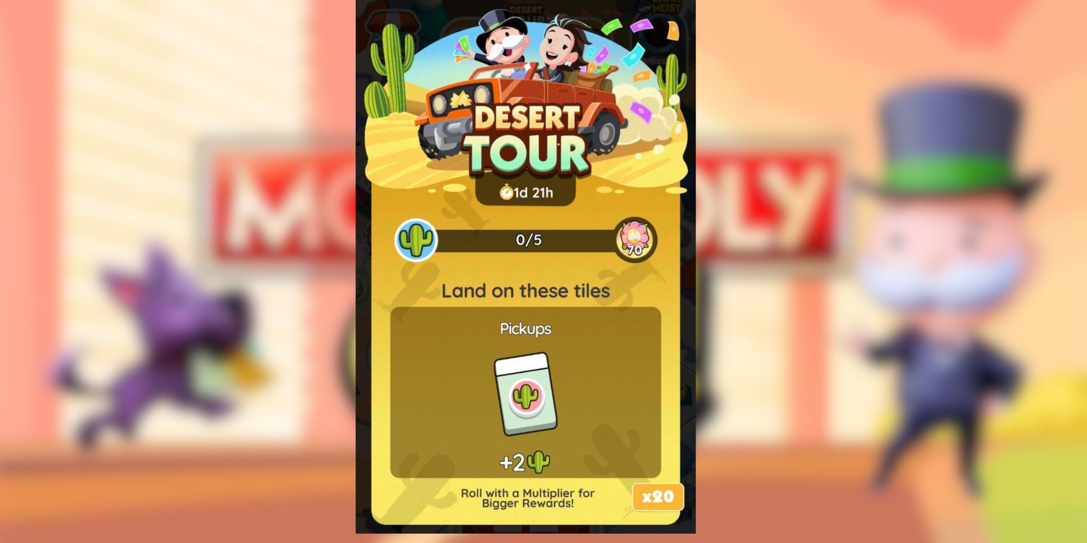 desert tour monopoly go