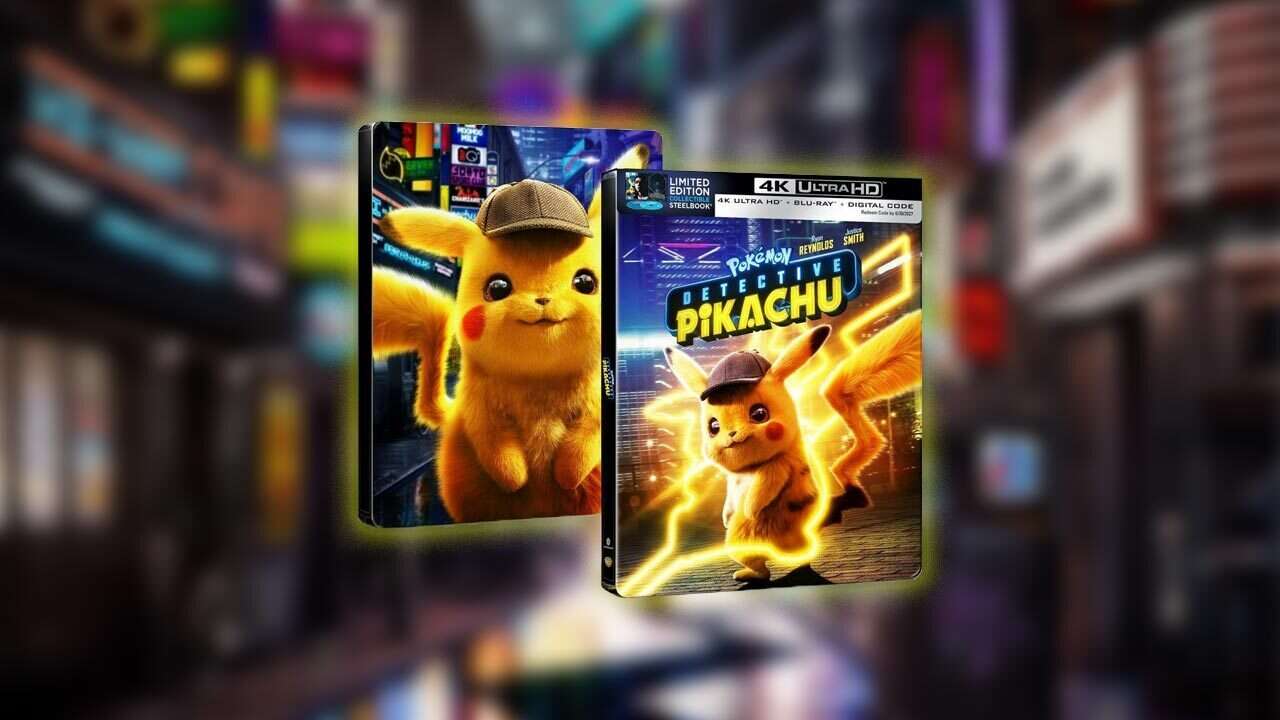 Detective Pikachu Gets New Budget-Priced 4K Steelbook Edition