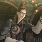 The titular Bayonetta in Bayonetta 2