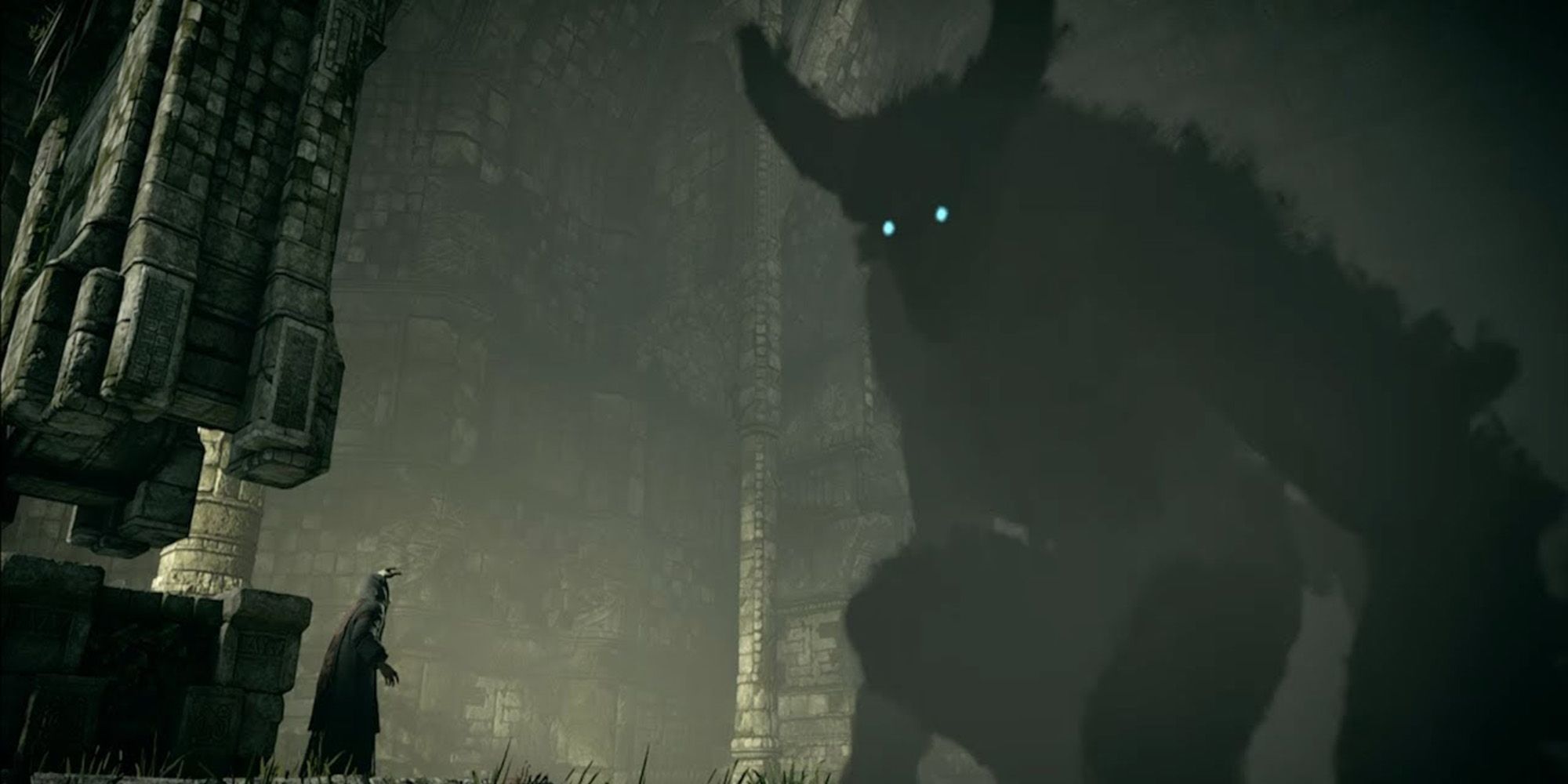 Final showdown with Dormin from Shadow of the Colossus.