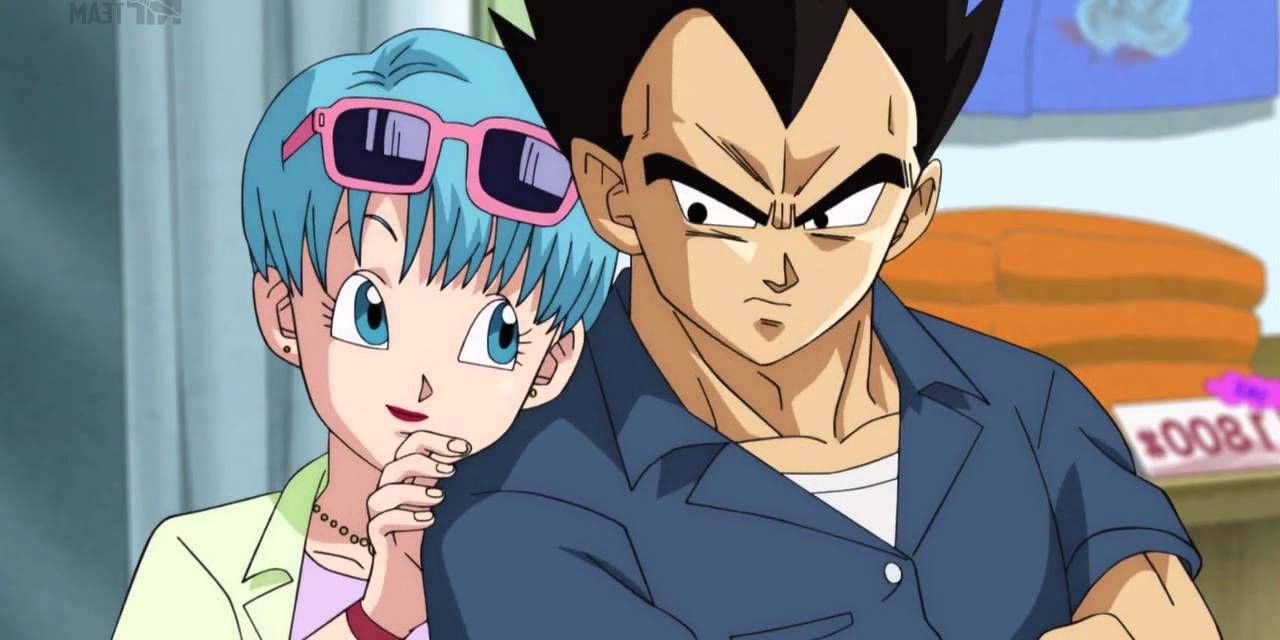 Vegeta and Bulma in Dragon Ball