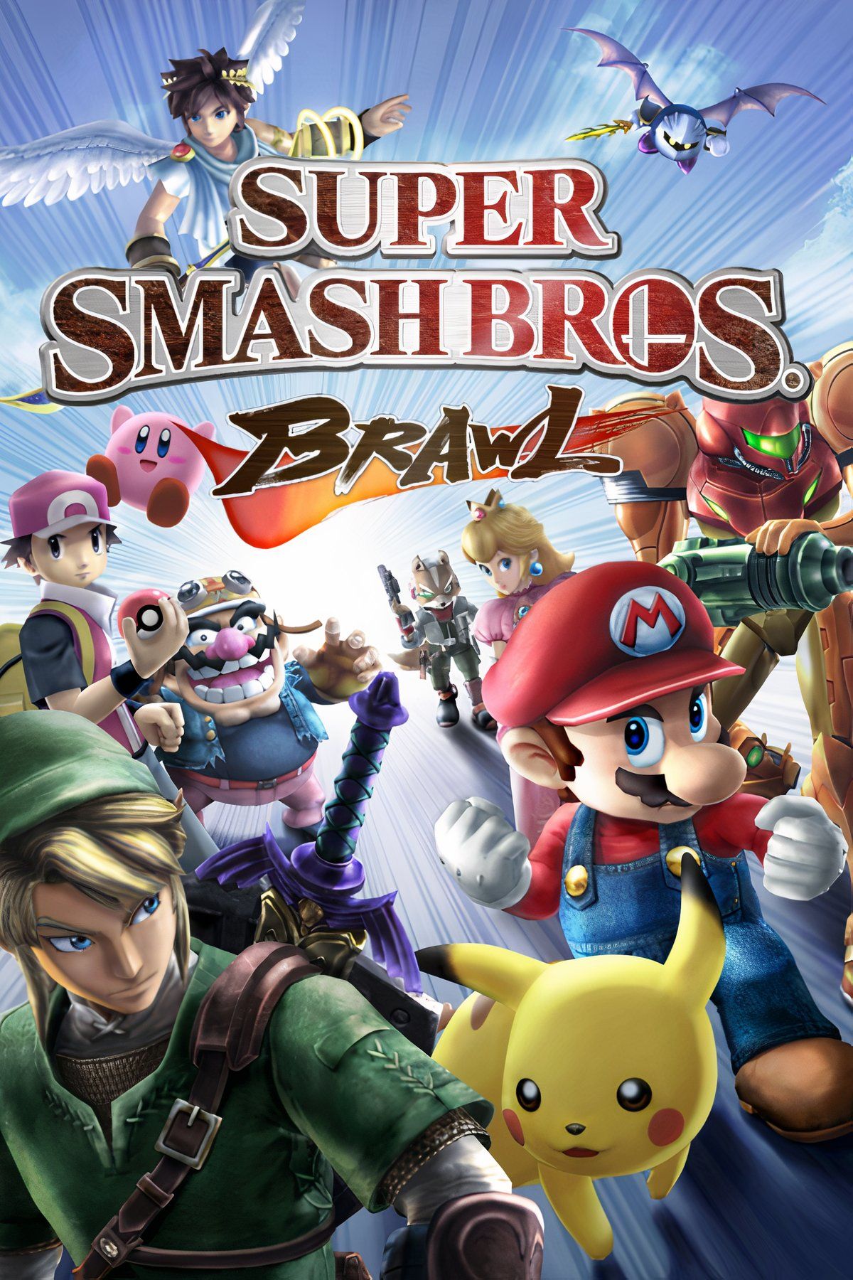 Super Smash Bros. Brawl Tag Page Cover Art
