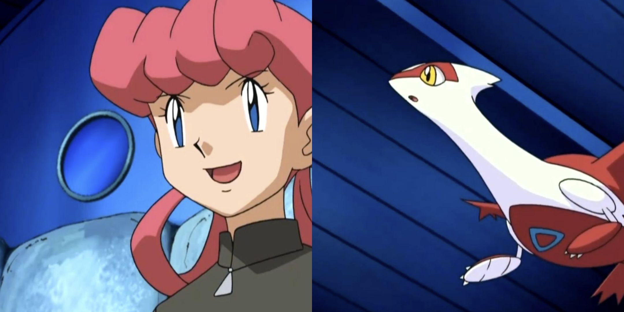 Nurse Joy and her Latias.