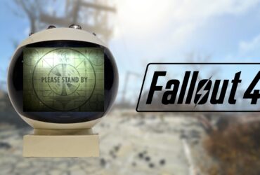 Gamer Plays Fallout 4 On 1970s Videosphere TV