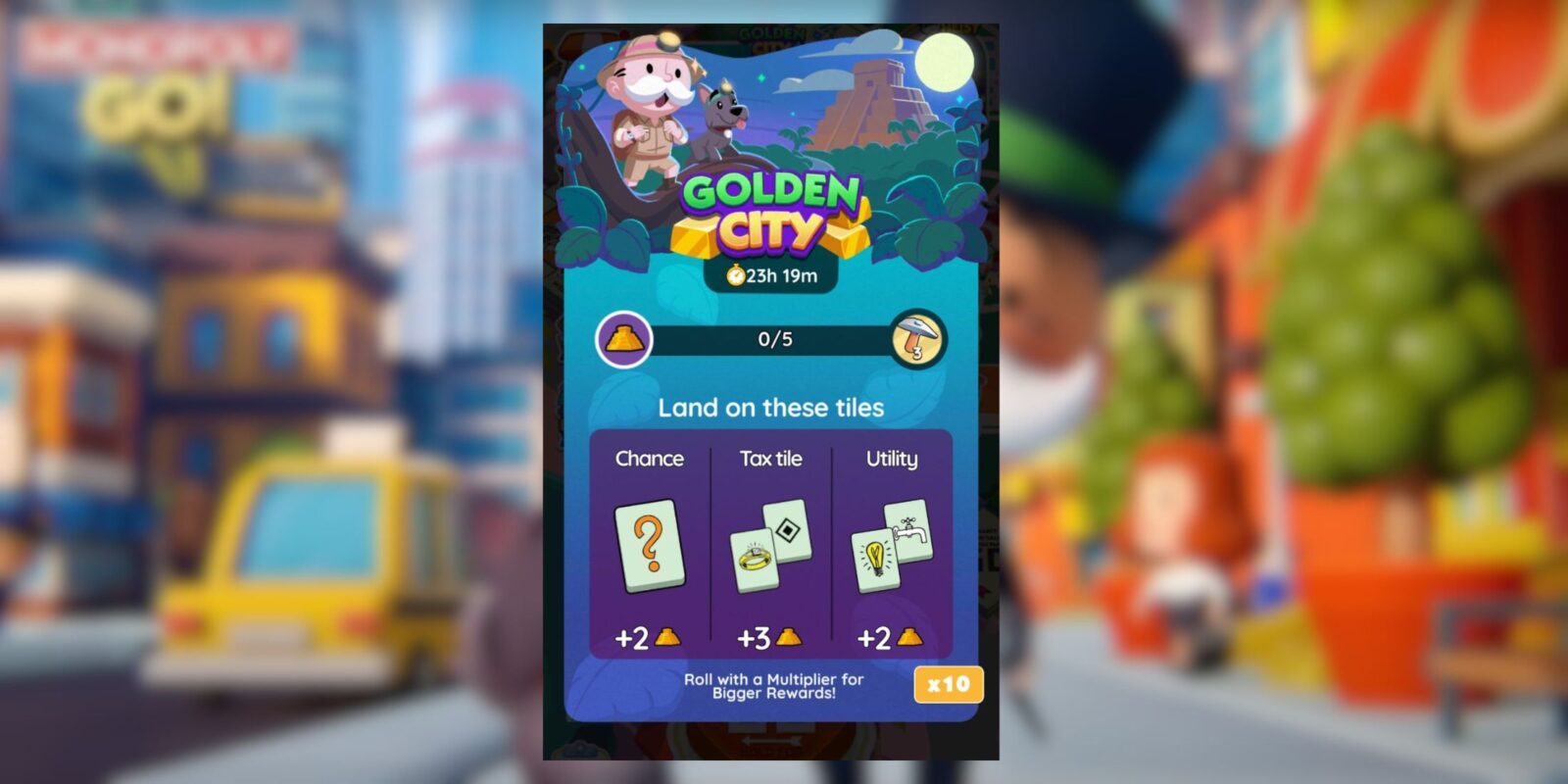 Golden City Rewards And Milestones