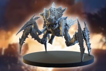 Terminid creature miniature for the Helldivers 2 Board game