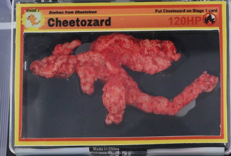 Hot Cheeto Shaped Like Charizard Sells For $72,000