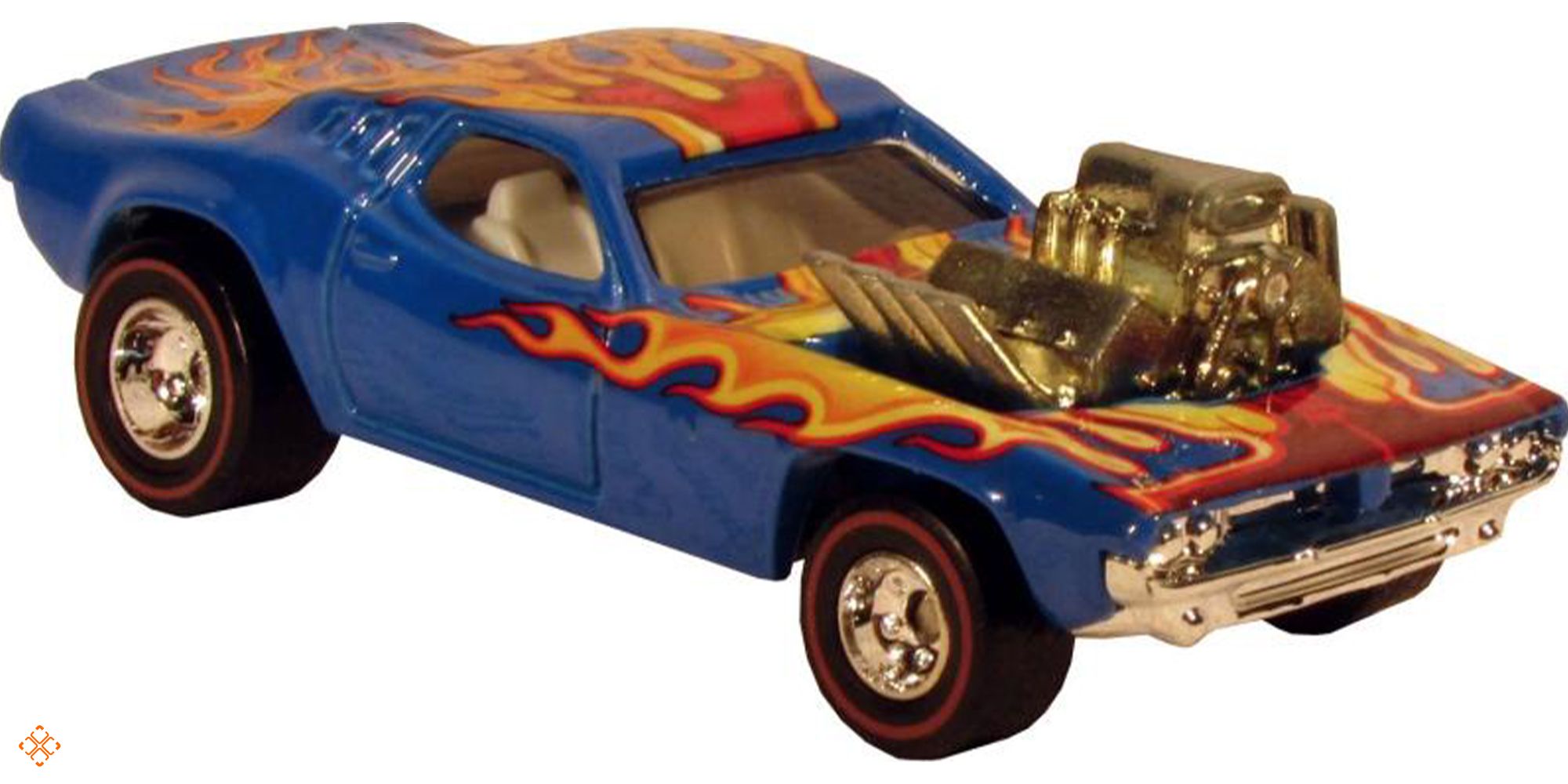 Image of the 1973 Blue Rodger Dodger Hot Wheels.