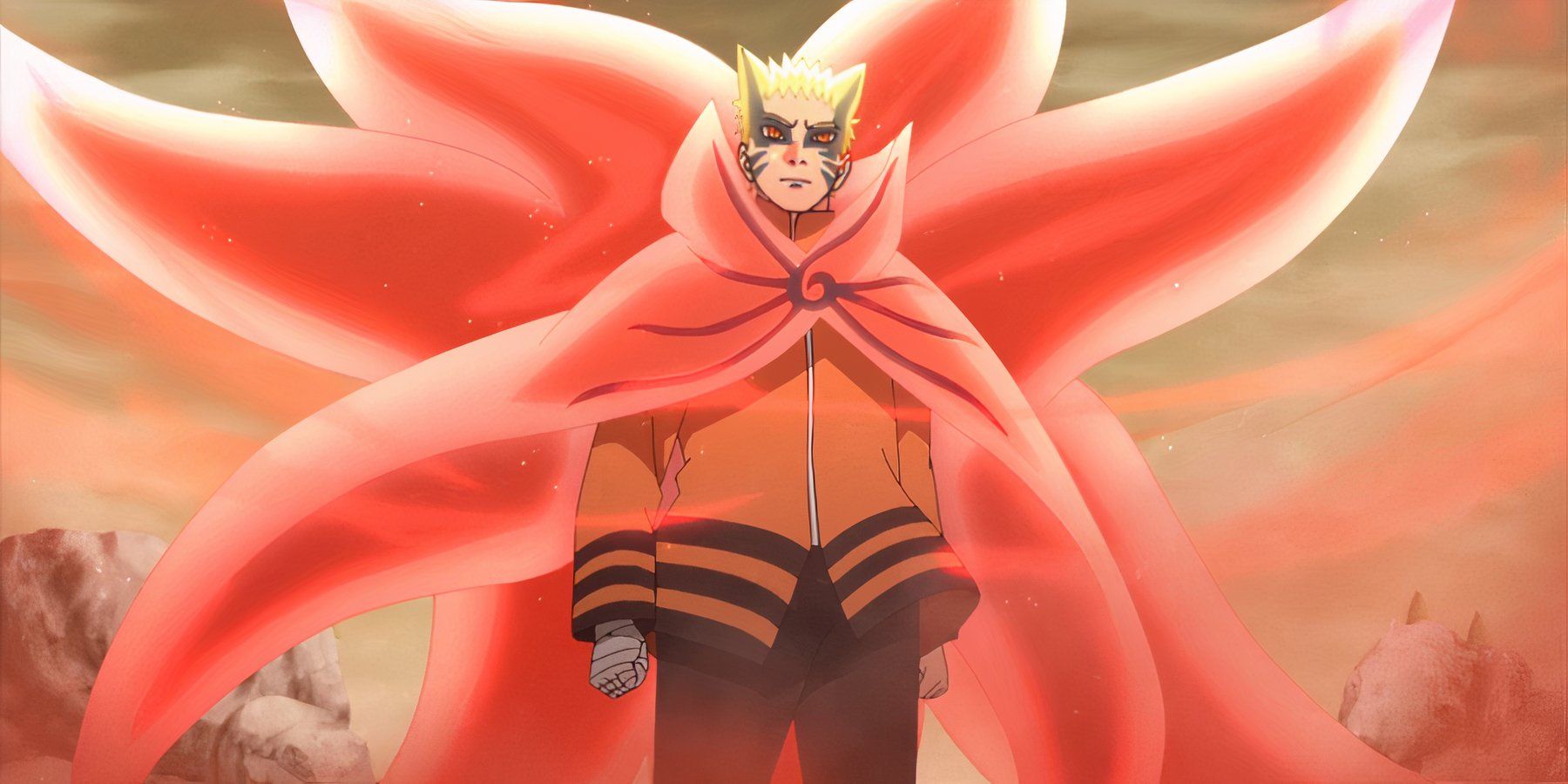 Naruto Kurama mode baryon in boruto