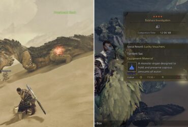 How To Farm Torrent Sacs In Monster Hunter Wilds