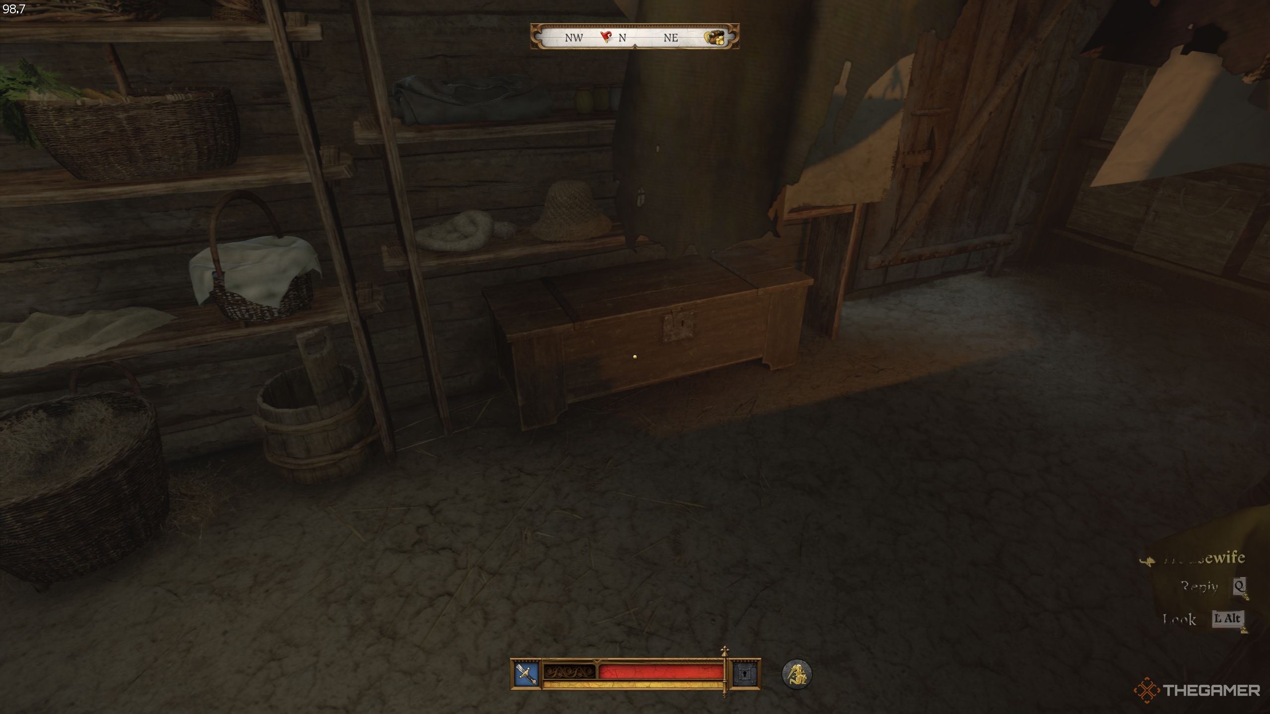 A box in Kingdom Come: Deliverance 2.