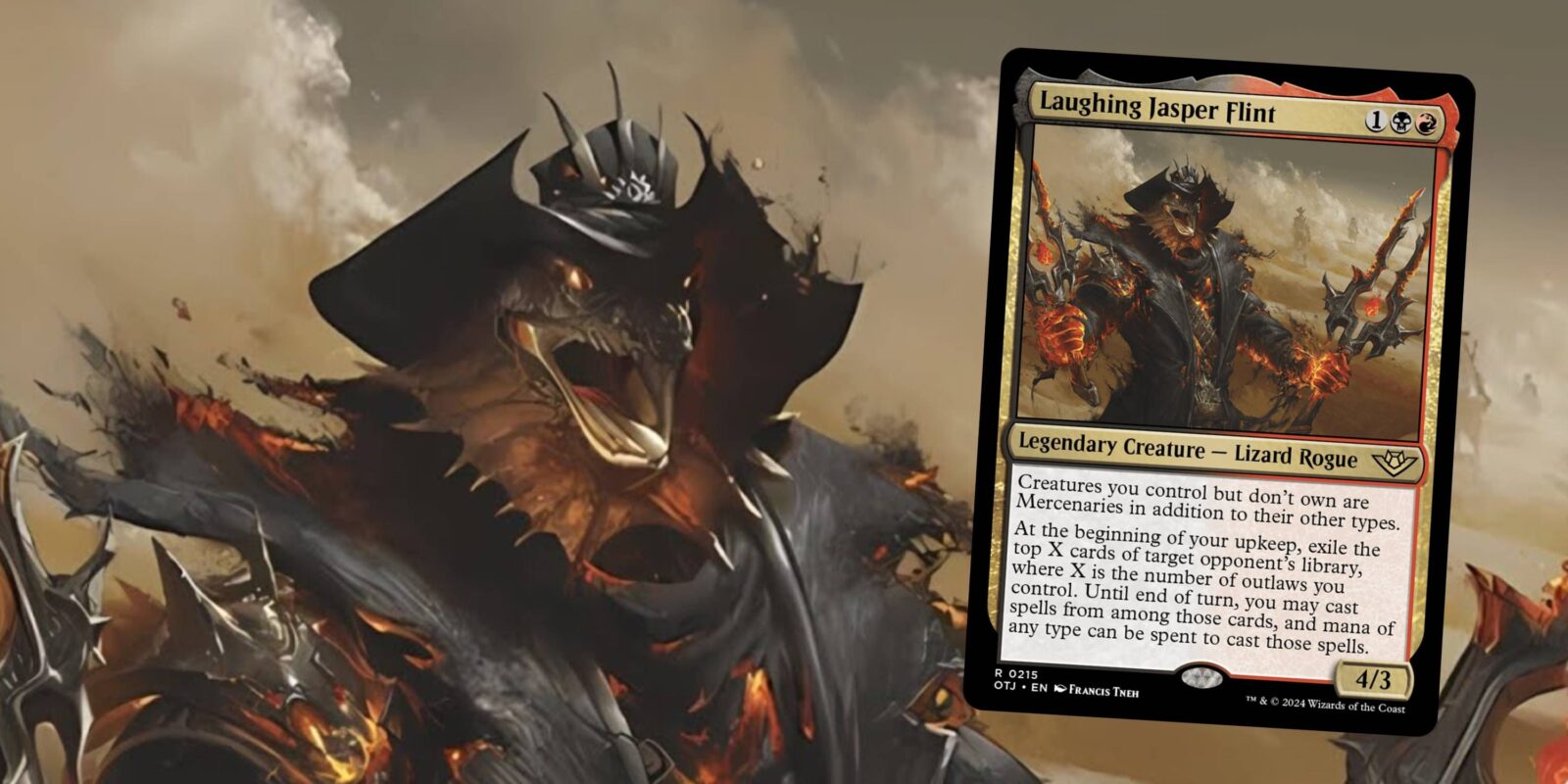How To Play The Laughing Jasper Flint Commander In Deck Magic: The Gathering