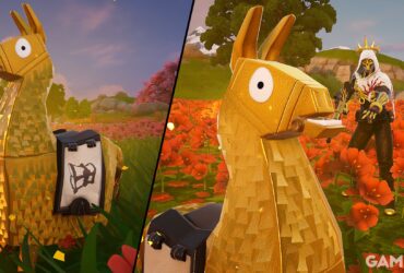 How To Search Golden Llamas in Fortnite