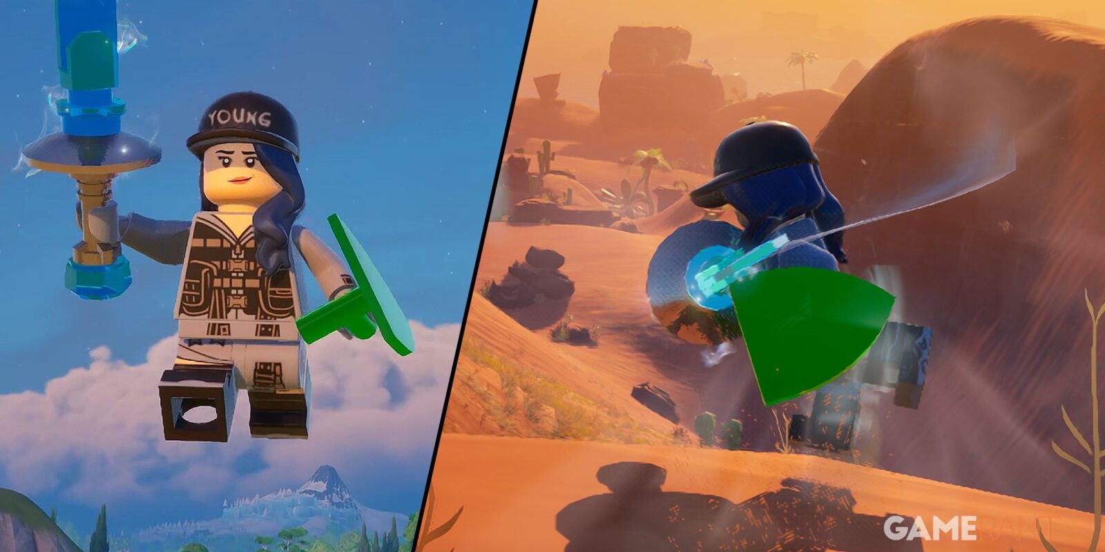 How To Sprint Jump & Sprint Attack in LEGO Fortnite