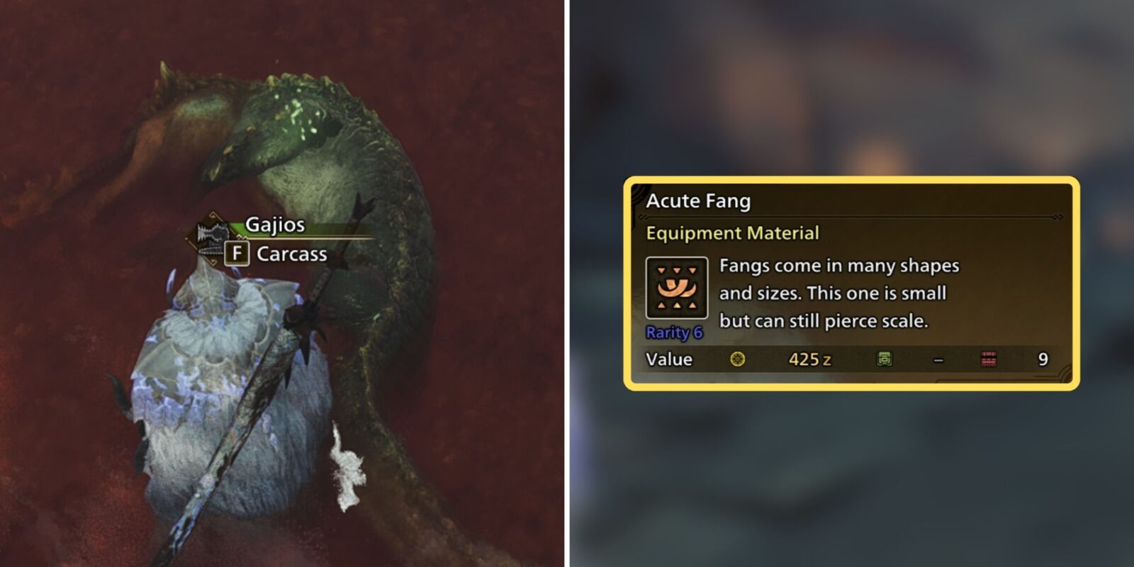 How to Farm Acute Fangs in Monster Hunter Wilds