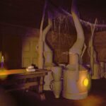 A room in horror game REPO.