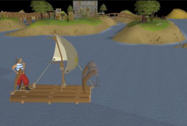 Sailing in Old School RuneScape