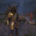 Yasuke standing in front of a Kofun tomb in Assassin's Creed Shadows