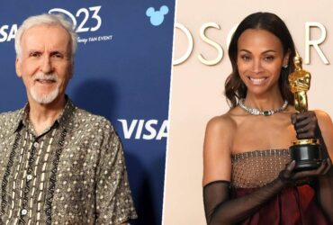 James Cameron responds to Zoe Saldaña's Oscar win: "I was so happy to see Zoe acknowledged as the world-class performer we, in the Avatar family, have always known her to be"