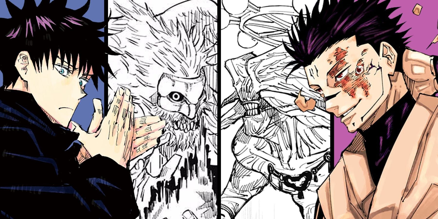 Jujutsu Kaisen Sukuna Megumi Ten Shadows Technique