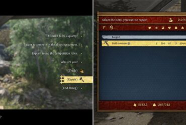 Kingdom Come: Deliverance 2 - How To Repair Bows & Crossbows