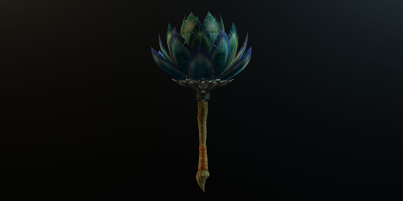 Close-up of the Buona Flora from Monster Hunter World.