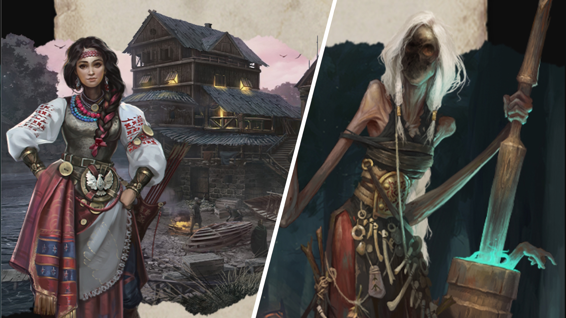 Screenshots from the Son of Oak Kickstarter page