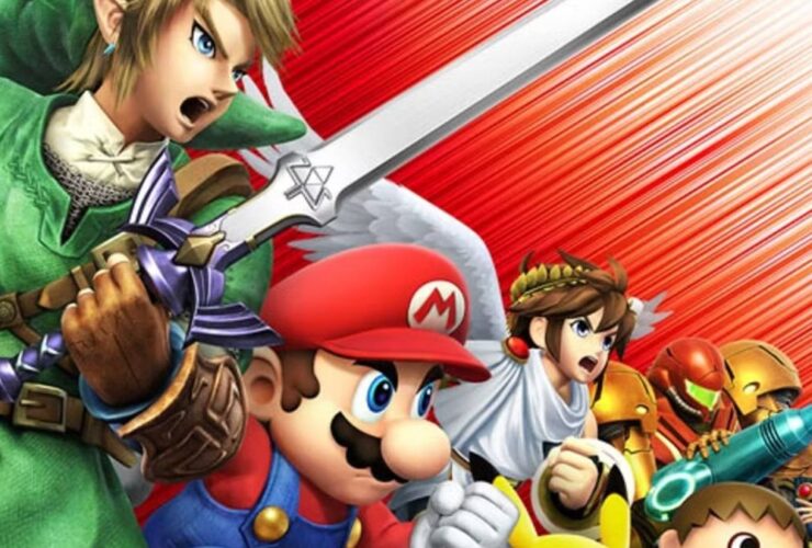 Super Smash Bros. for Nintendo 3DS key art.