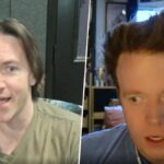 Matt Mercer (left) and Brennan Lee Mulligan (right)