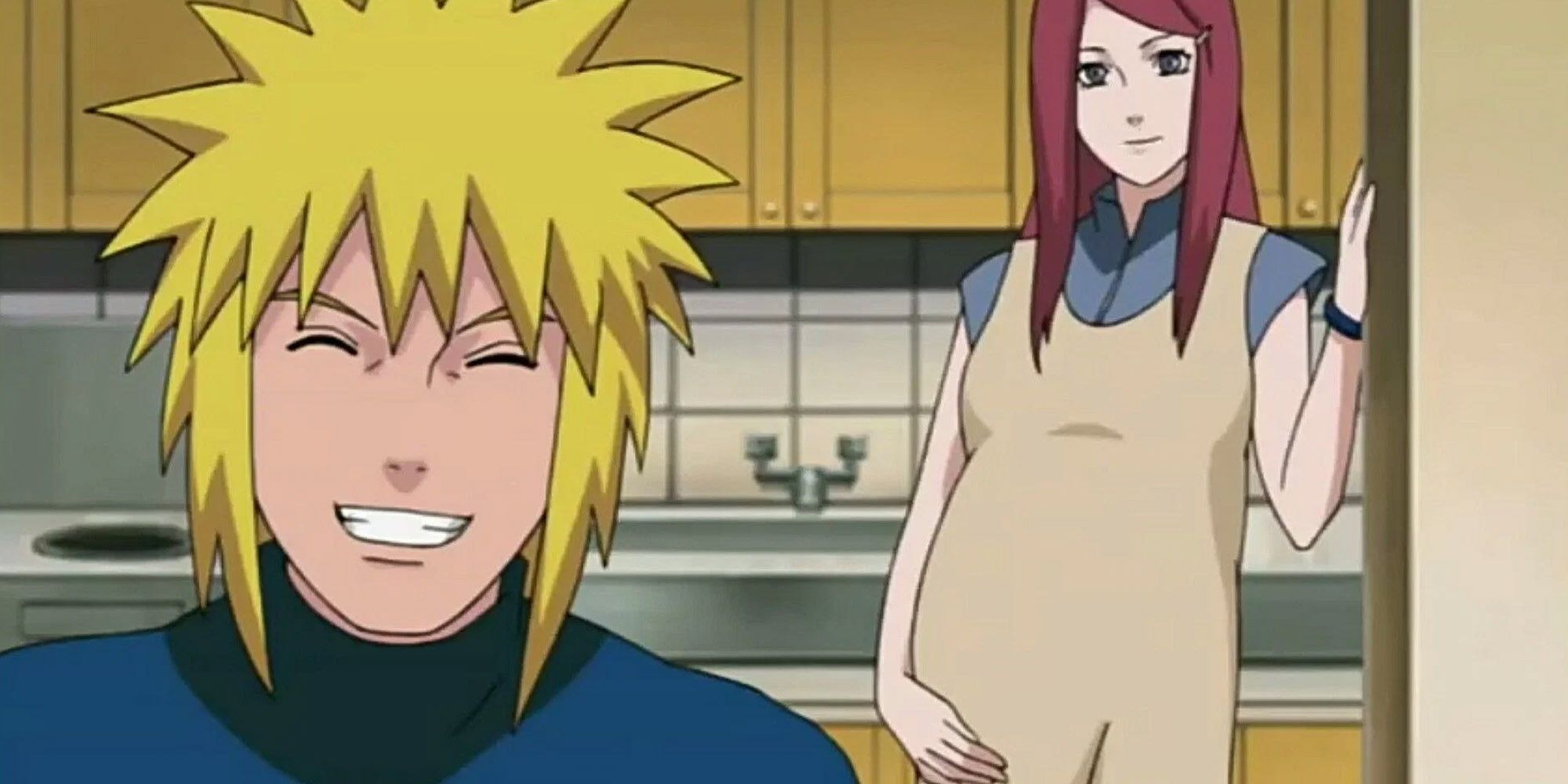 Minato And Kushina Looking Happy In A Shippuden Flashback