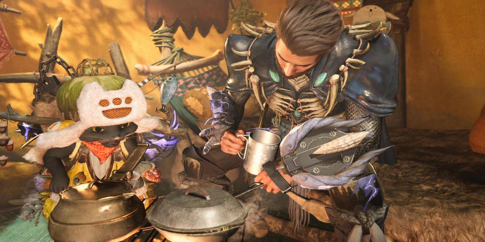 Monster Hunter Wilds Players Are Immortalising Their Cats In Game