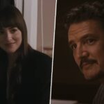 Pedro Pascal's new R-rated romance with Dakota Johnson and Chris Evans feels like a classic ode to cult rom-coms past in first trailer