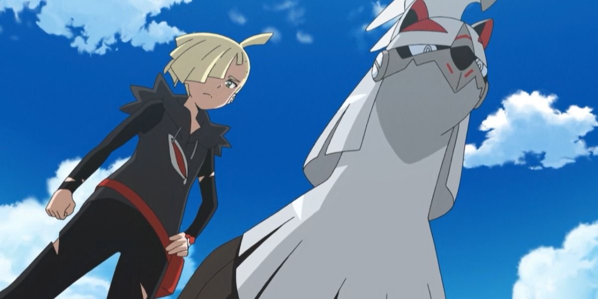 Gladion and his Silvally together.