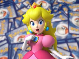 Pokemon Fan Creates Impressive Princess Peach Crossover Card