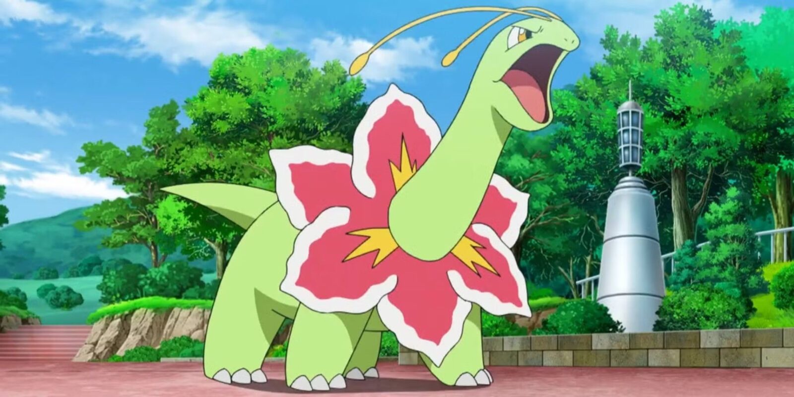 Pokemon Fan Designs Meganium Regional Variant for Legends: Z-A