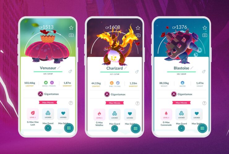 Pokemon GO Adding New Gigantamax Pokemon in Upcoming Event