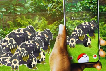 Pokemon GO Player Gets Buried Under Pokemon Spawns