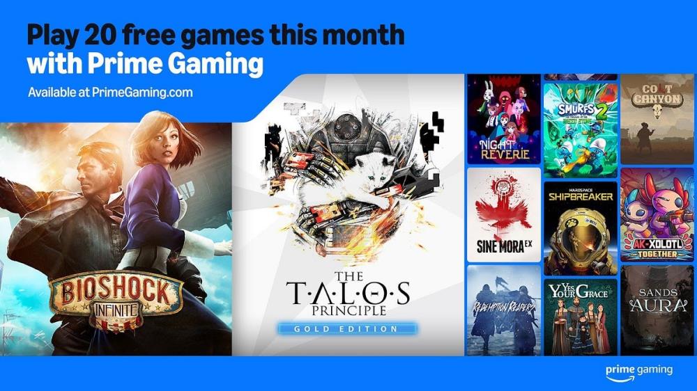 Prime Gaming February Content Update: BioShock Infinite Complete Edition, Wolfenstein: Youngblood