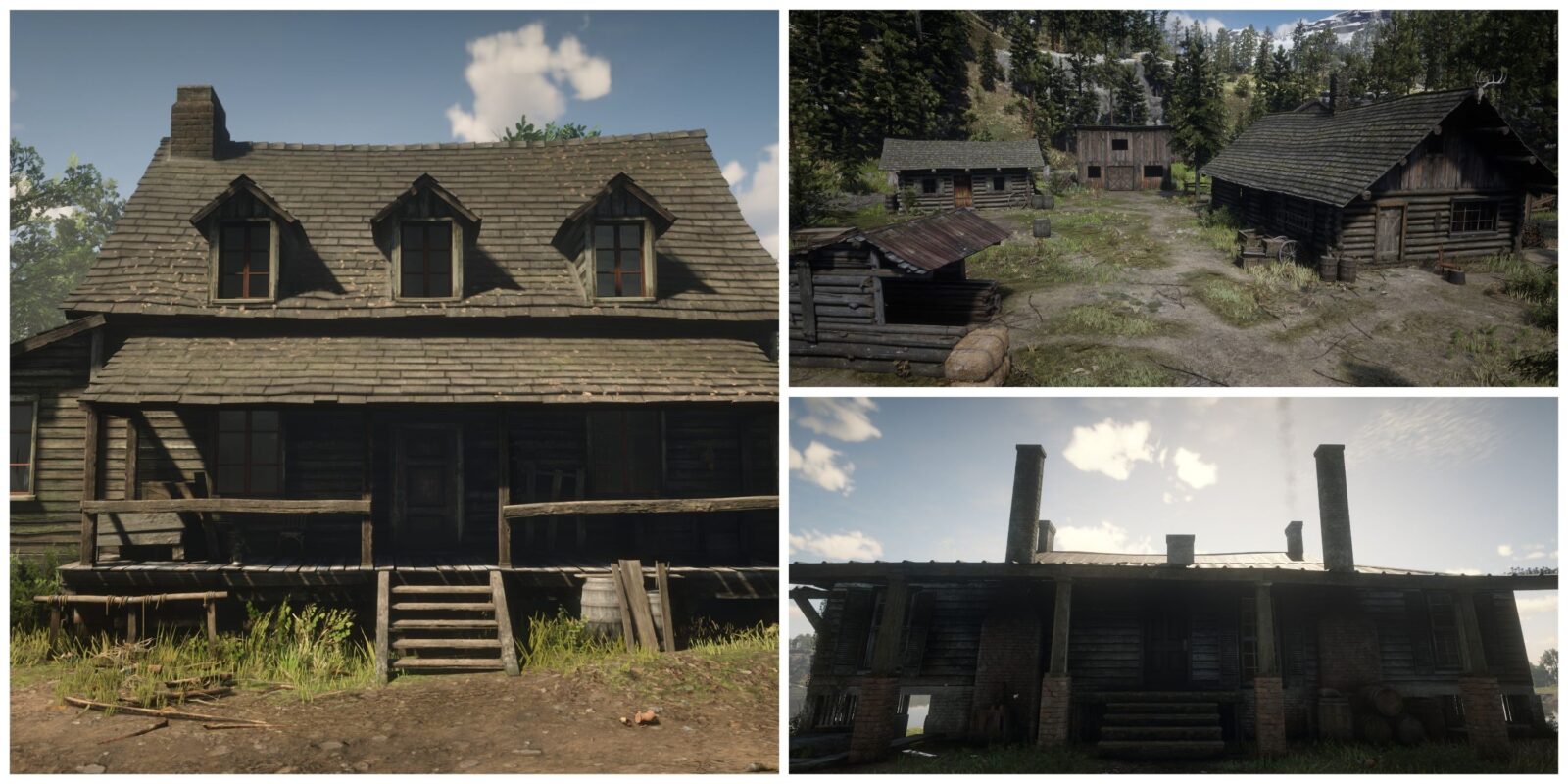 RDR2: All Homestead Locations