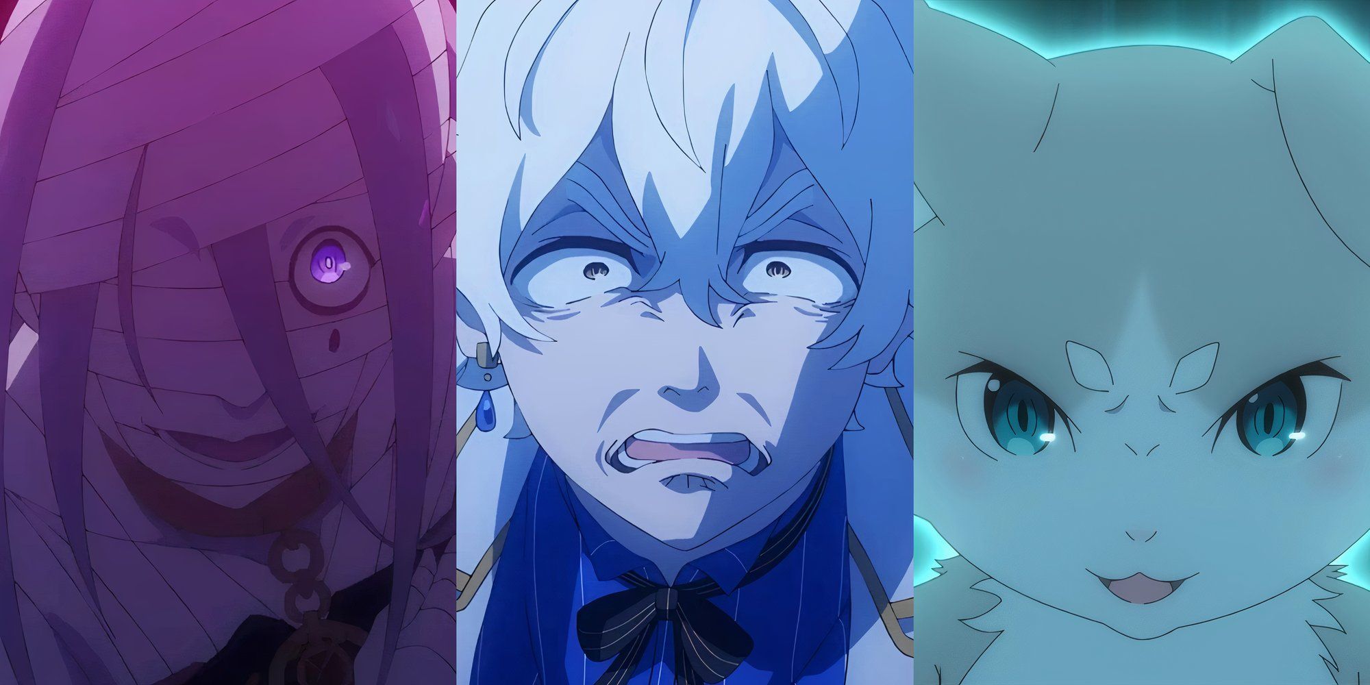 Sirius losing control, Regulus looking disgusted, and Puck generating magic in Re:Zero