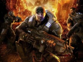 Key art for Gears of War.