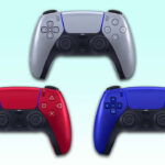 Save Big On Three DualSense PS5 Controllers - Cobalt Blue, Volcanic Red, And Silver