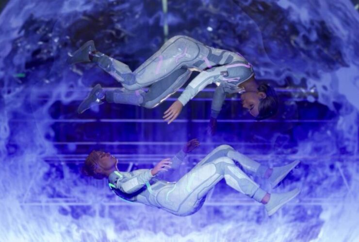 Mio and Zoe get trapped in the simulation together in Split Fiction