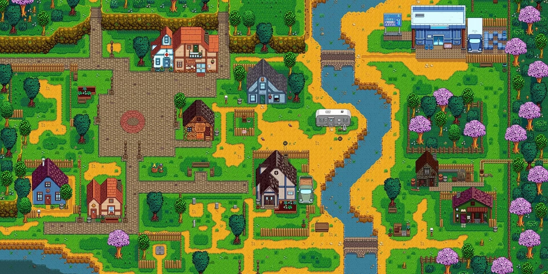 Stardew Valley mods adds an entire new town